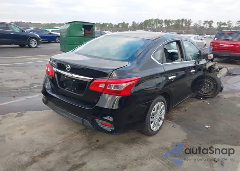 2019 Nissan Sentra S из США, поврежденный, VIN 3N1AB7AP3KY215158